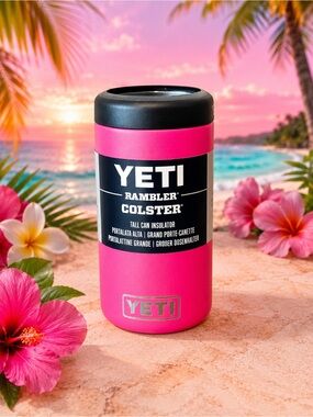 YETI Rambler Colster 16oz Tall Can Insulator - Tropical Pink